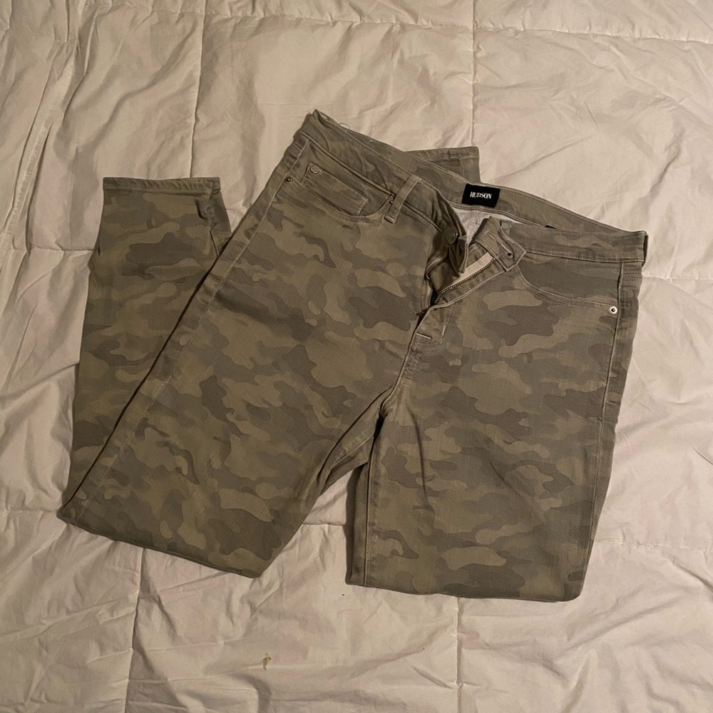 Grey Camo Jeans // Hudson Brand